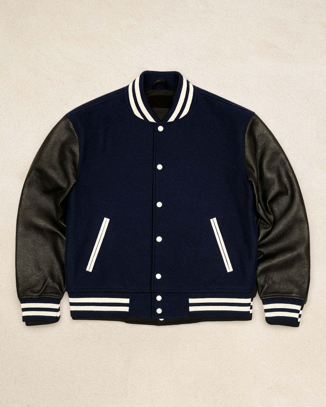 Baseballjacket Zwart