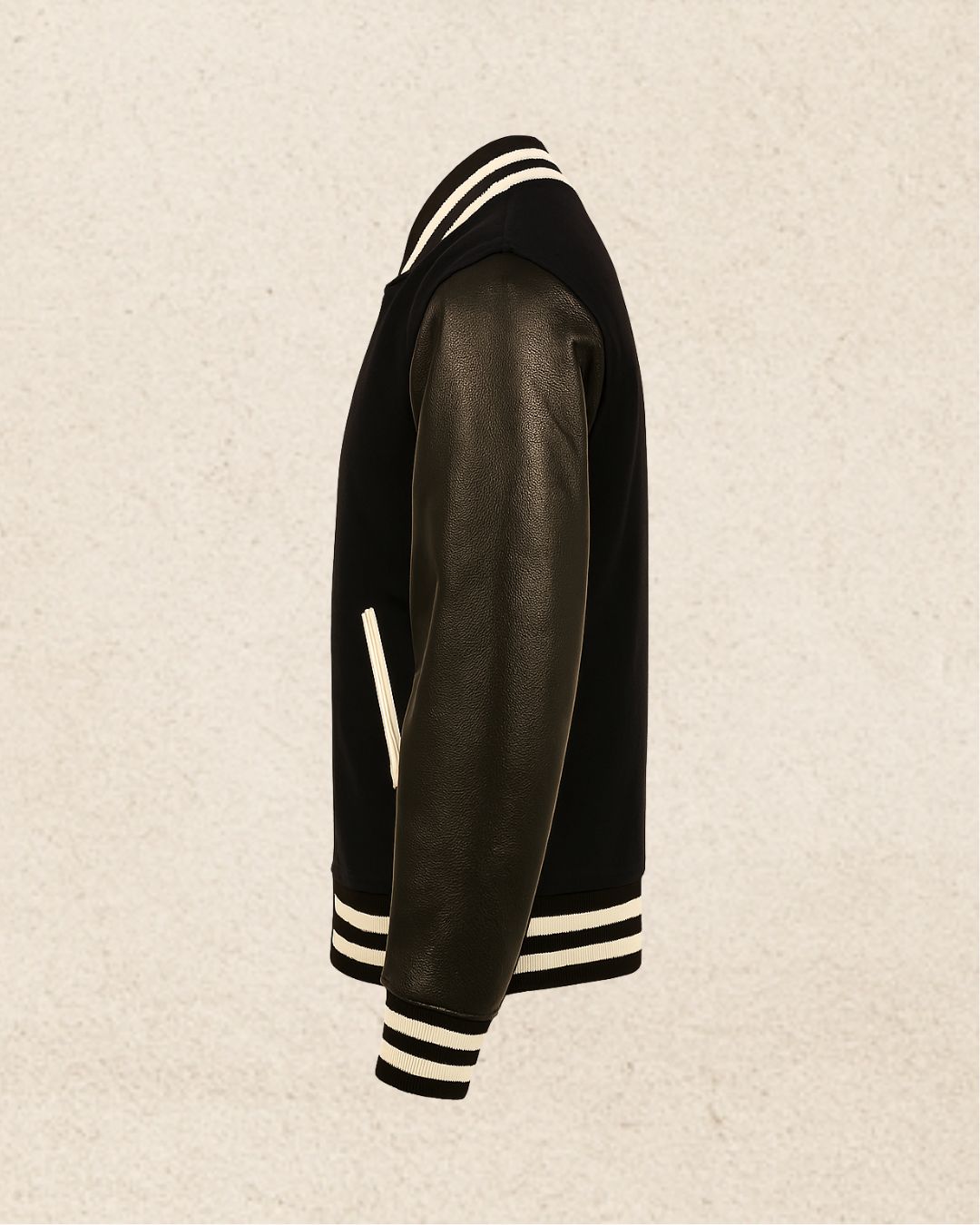Baseballjacket Zwart