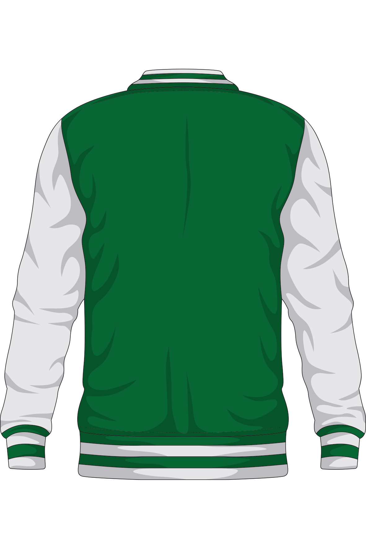 Baseballjacket Groen