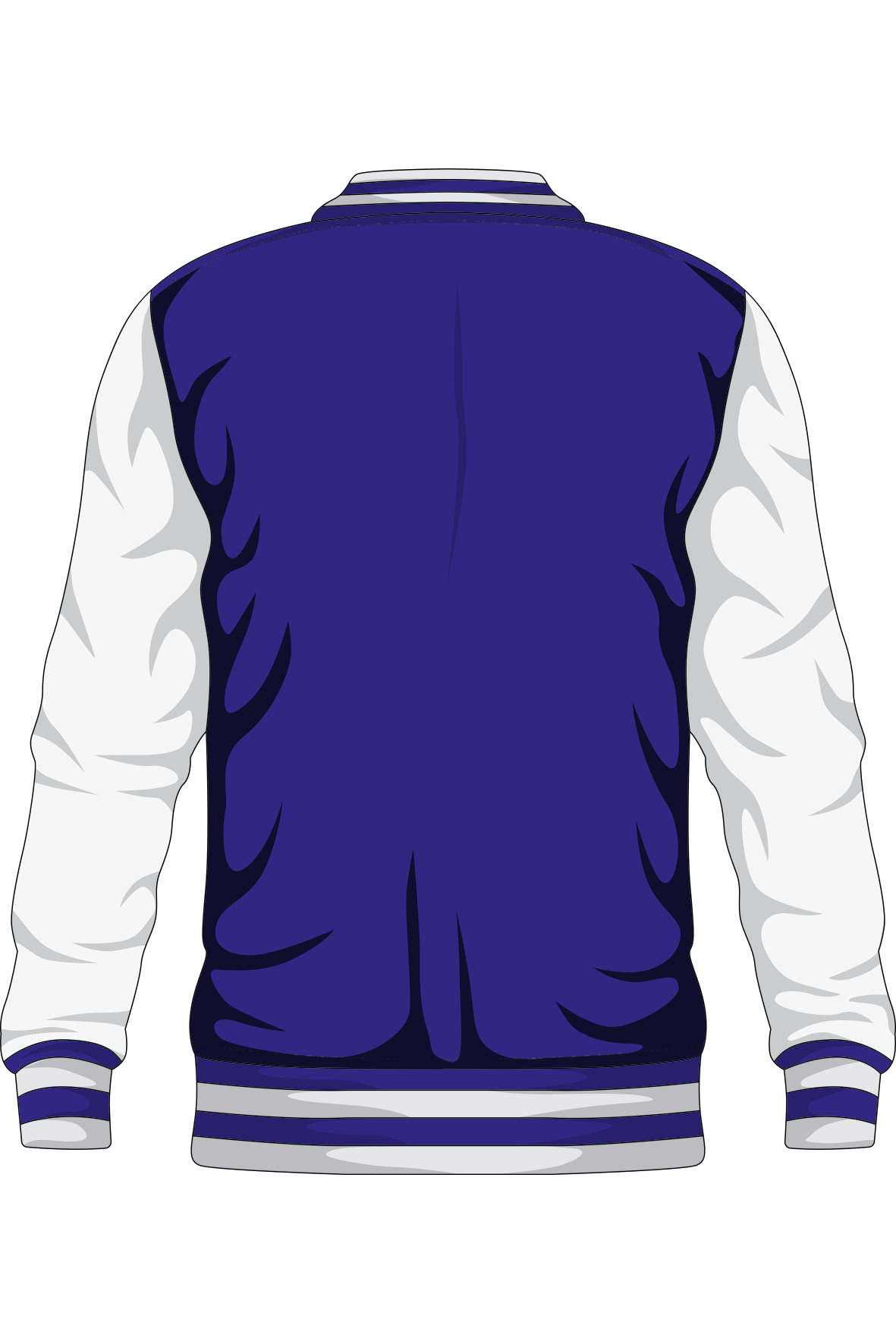 Baseballjacket Blauw