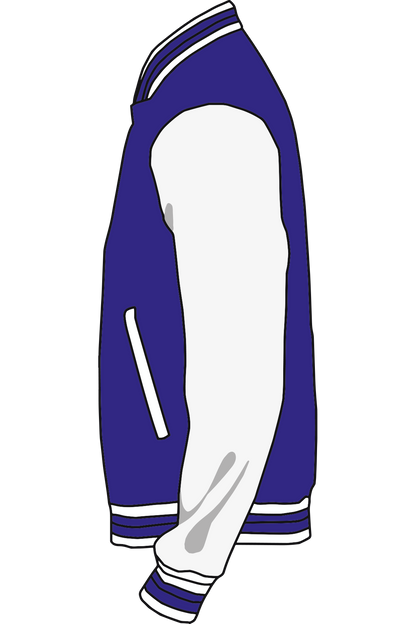 Baseballjacket Blauw