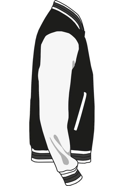 Baseballjacket Zwart