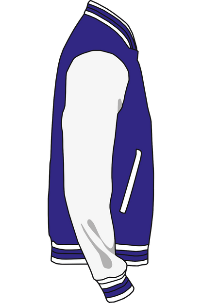 Baseballjacket Blauw