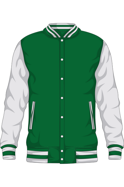 Baseballjacket Groen